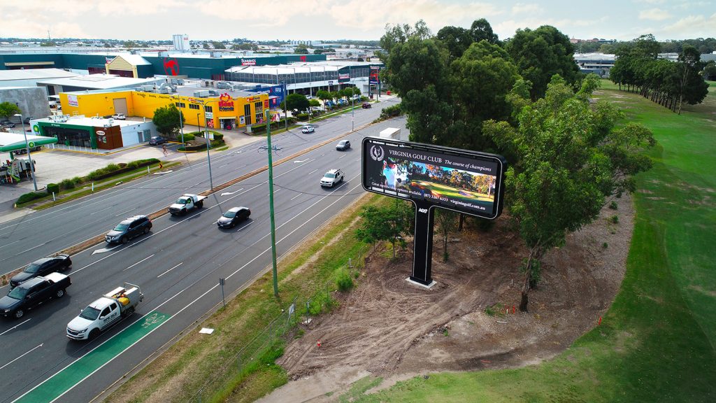 Digital Billboard - AOSCo Landscape Virginia