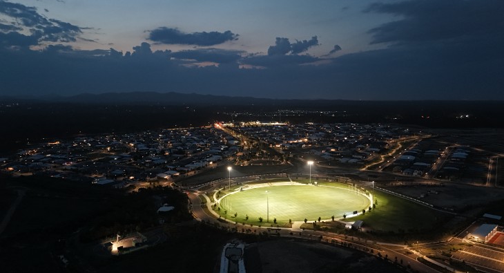 Everleigh AFL Oval Completion