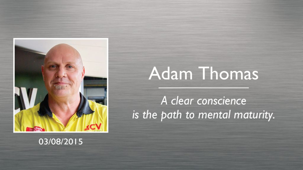 Adam Thomas Plaque