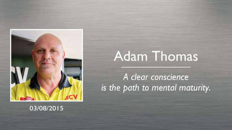 Adam Thomas Plaque