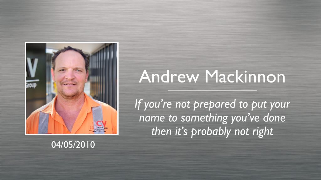 Andrew Mackinnon Plaque