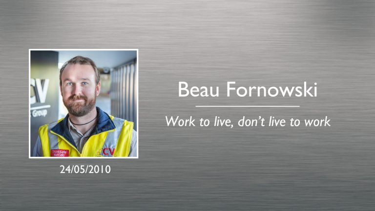 Beau Fornowski Plaque