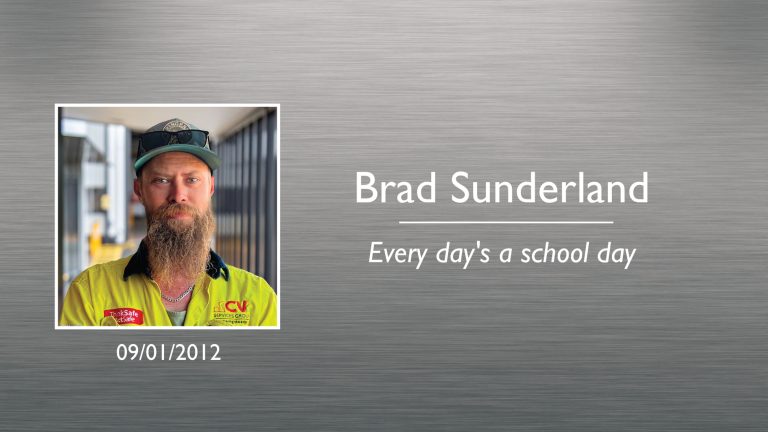 Brad Sunderland Plaque
