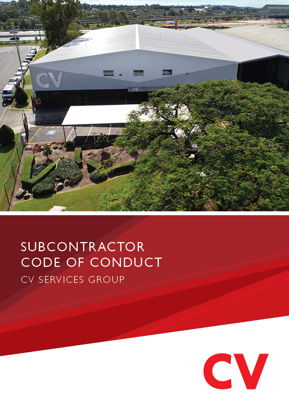 Cv Subcontractor Code Of Conduct