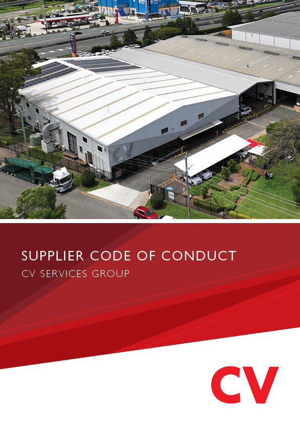 Cv Supplier Code Of Conduct