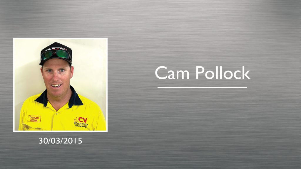 Cameron Pollock Plaque