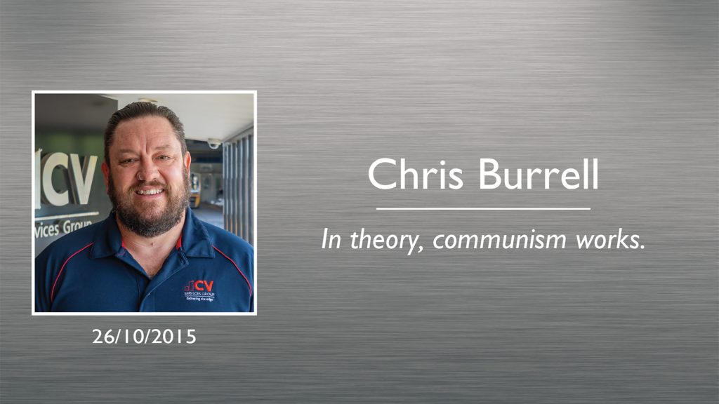 Chris Burrell Plaque