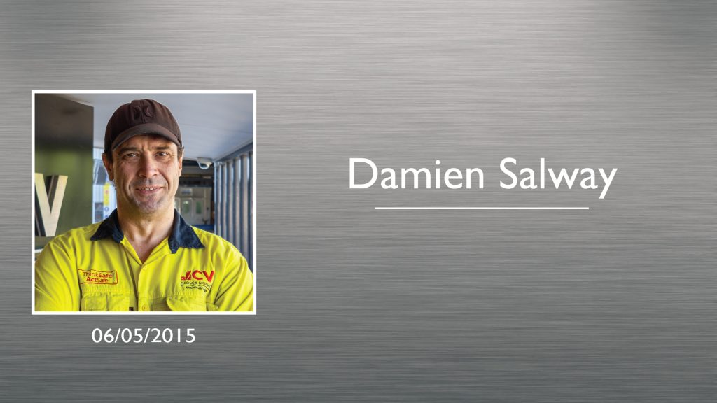 Damien Salway Plaque