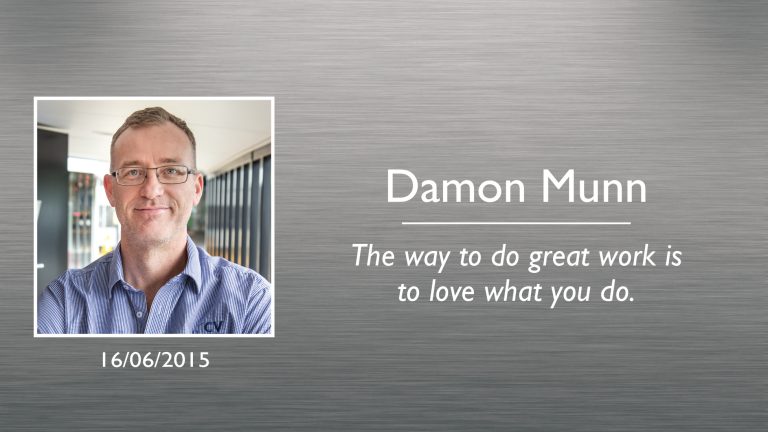 Damon Munn Plaque