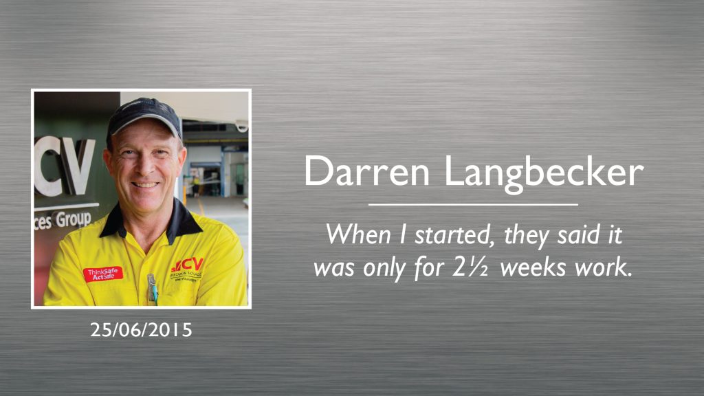 Darren Langbecker Plaque