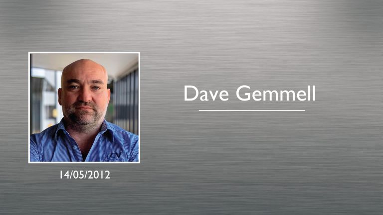 Dave Gemmell Plaque