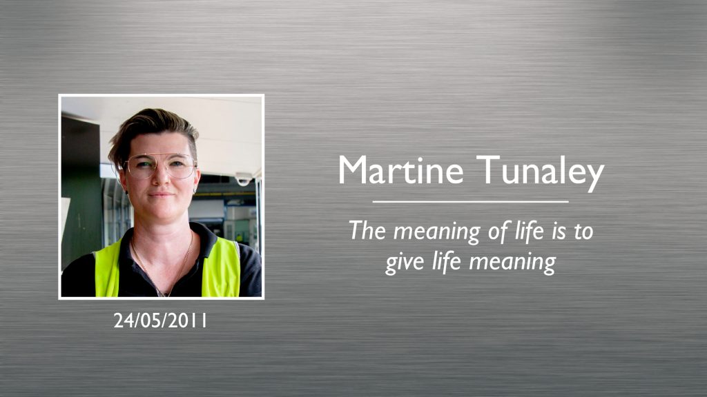 Martine Tunaley Plaque