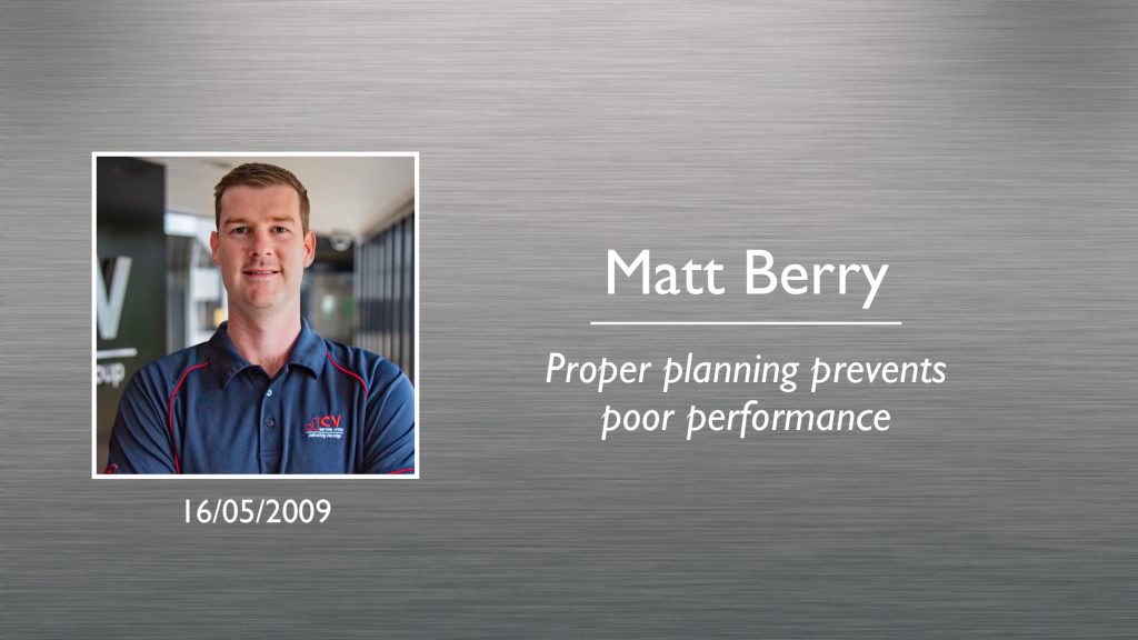 Matt Berry Plaque
