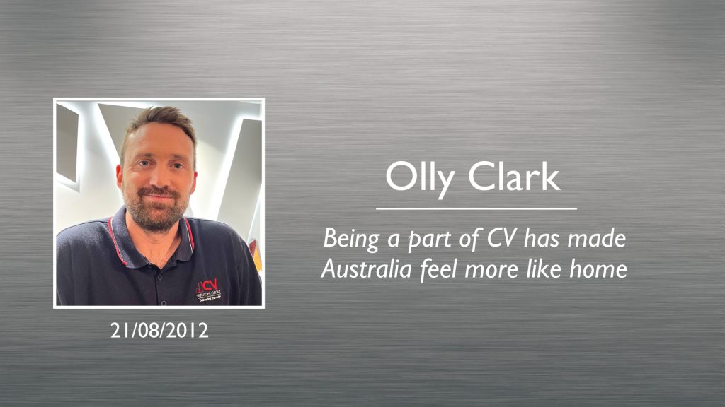 Olly Clark Plaque