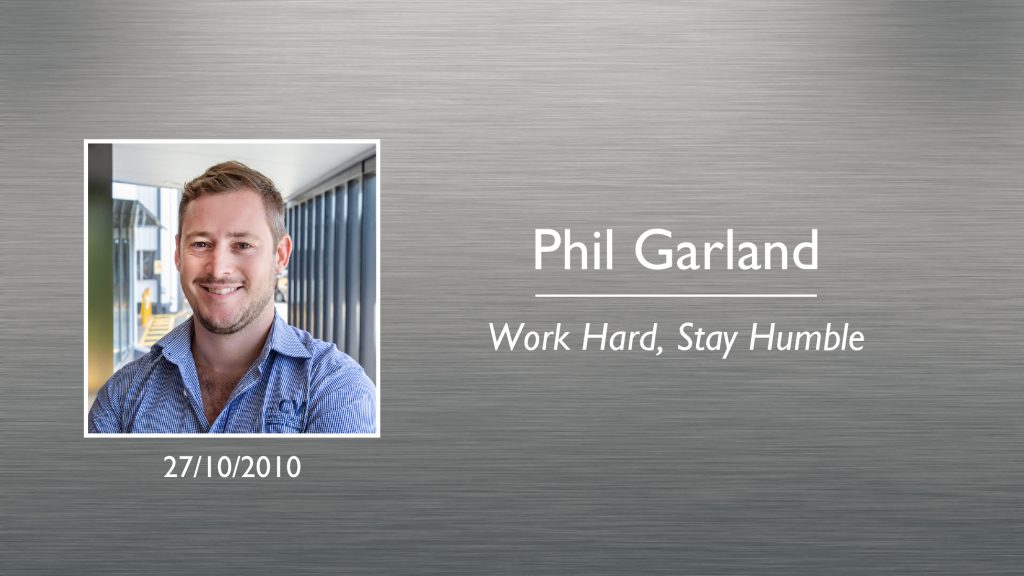 Phil Garland Plaque