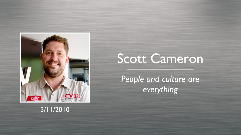 Scott Cameron Plaque