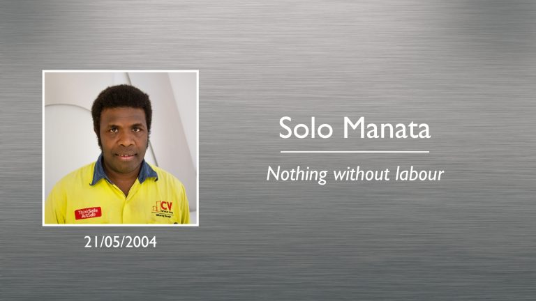 Solo Manata Plaque