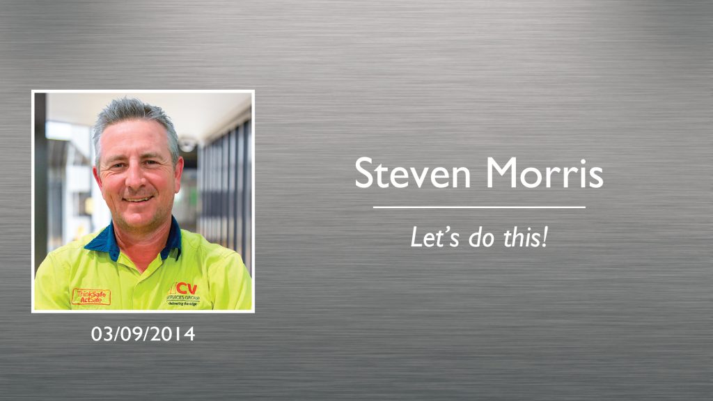 Steven Morris Plaque