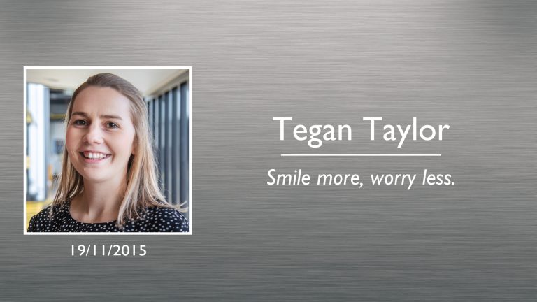 Tegan Taylor Plaque