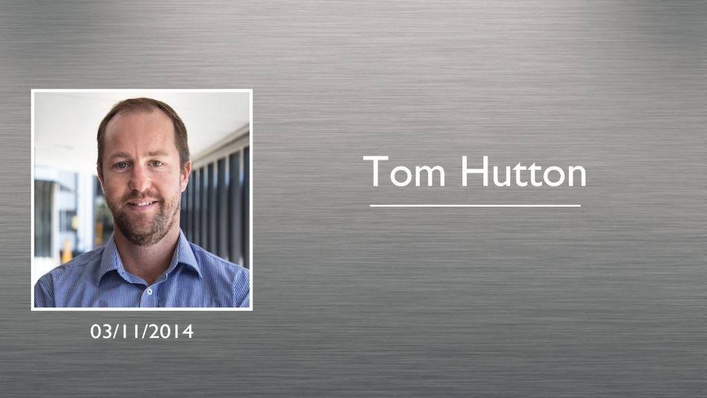 Tom Hutton Plaque