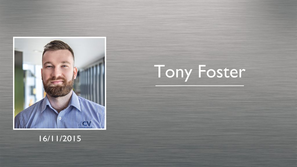 Tony Foster Plaque